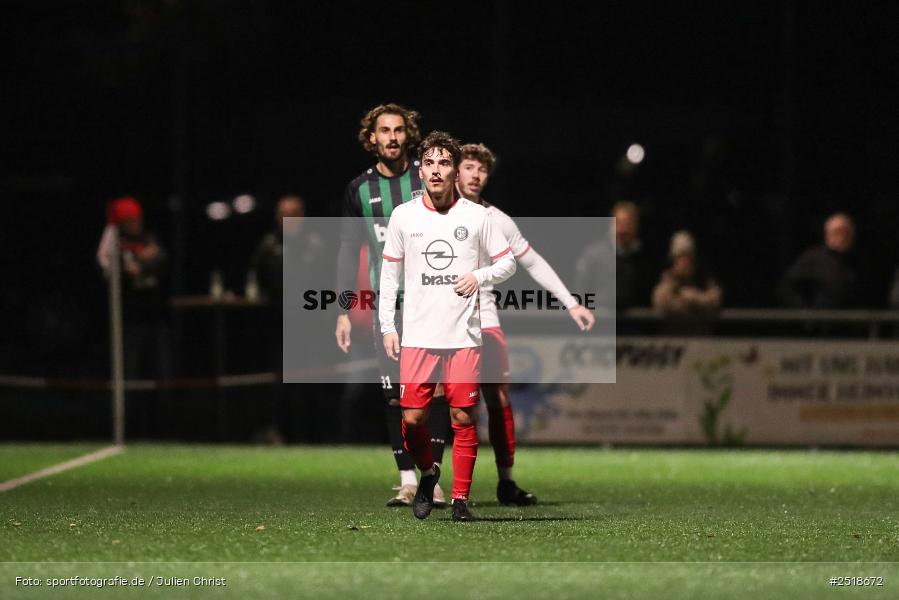 sport, action, TuS Frammersbach, TuS 1893 Aschaffenburg-Leider, Landesliga Nordwest, Fussball, Fuhrmann-Arena, Frammersbavch, BFV, 24.10.2025, 17. Spieltag - Bild-ID: 2518672