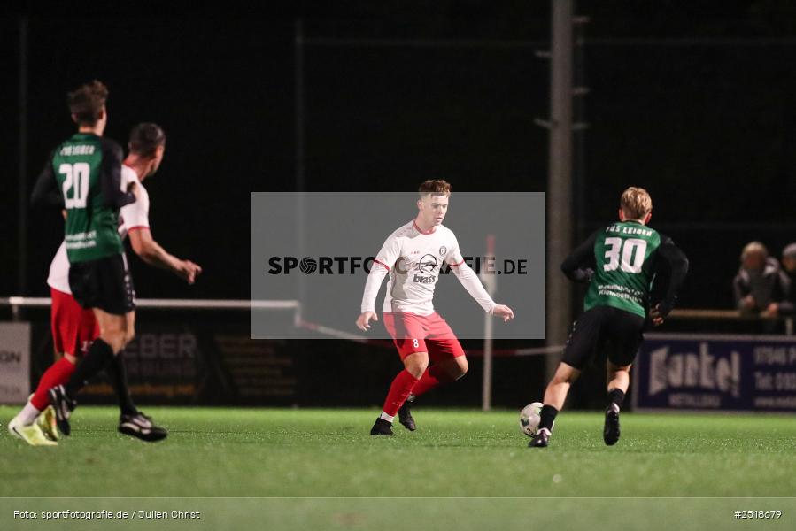 sport, action, TuS Frammersbach, TuS 1893 Aschaffenburg-Leider, Landesliga Nordwest, Fussball, Fuhrmann-Arena, Frammersbavch, BFV, 24.10.2025, 17. Spieltag - Bild-ID: 2518679
