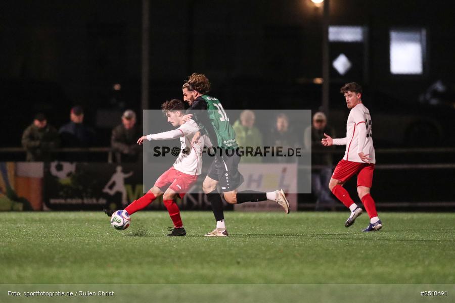 sport, action, TuS Frammersbach, TuS 1893 Aschaffenburg-Leider, Landesliga Nordwest, Fussball, Fuhrmann-Arena, Frammersbavch, BFV, 24.10.2025, 17. Spieltag - Bild-ID: 2518691