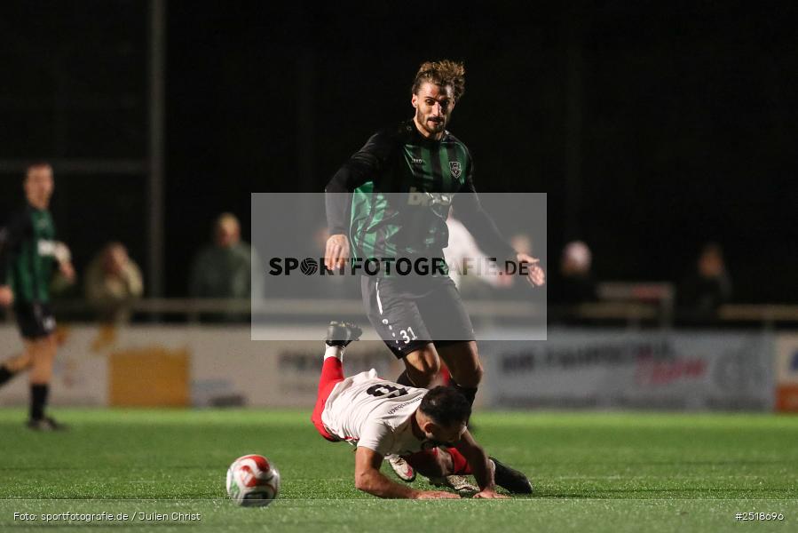 sport, action, TuS Frammersbach, TuS 1893 Aschaffenburg-Leider, Landesliga Nordwest, Fussball, Fuhrmann-Arena, Frammersbavch, BFV, 24.10.2025, 17. Spieltag - Bild-ID: 2518696