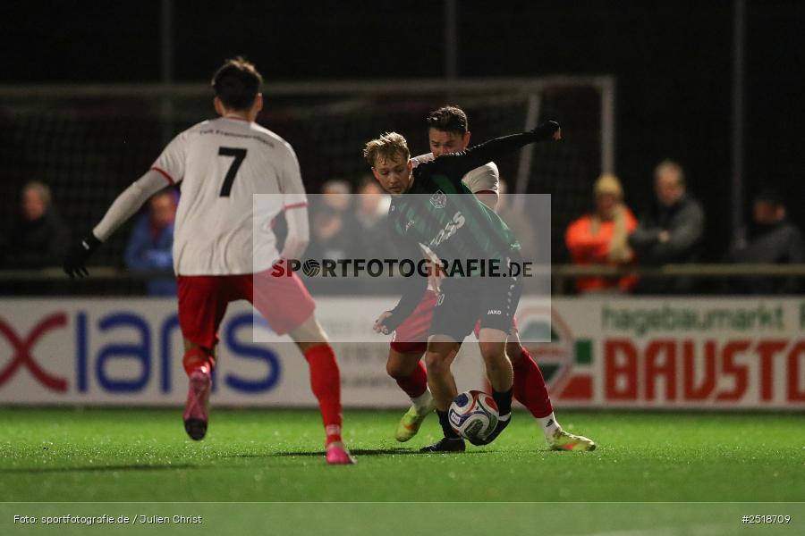 sport, action, TuS Frammersbach, TuS 1893 Aschaffenburg-Leider, Landesliga Nordwest, Fussball, Fuhrmann-Arena, Frammersbavch, BFV, 24.10.2025, 17. Spieltag - Bild-ID: 2518709