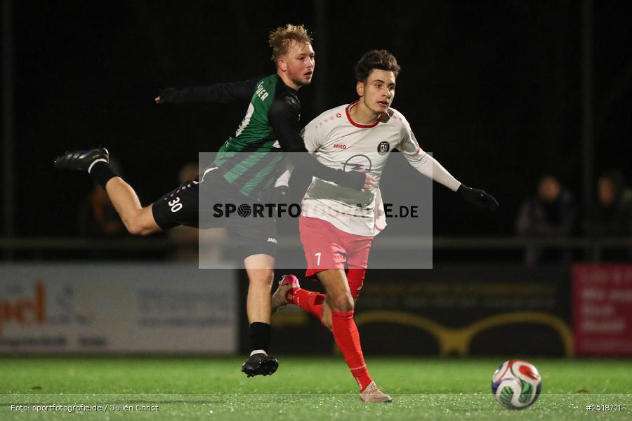 sport, action, TuS Frammersbach, TuS 1893 Aschaffenburg-Leider, Landesliga Nordwest, Fussball, Fuhrmann-Arena, Frammersbavch, BFV, 24.10.2025, 17. Spieltag - Bild-ID: 2518711