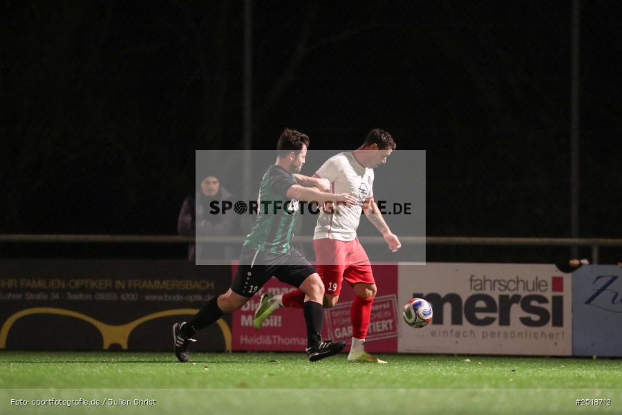 sport, action, TuS Frammersbach, TuS 1893 Aschaffenburg-Leider, Landesliga Nordwest, Fussball, Fuhrmann-Arena, Frammersbavch, BFV, 24.10.2025, 17. Spieltag - Bild-ID: 2518712