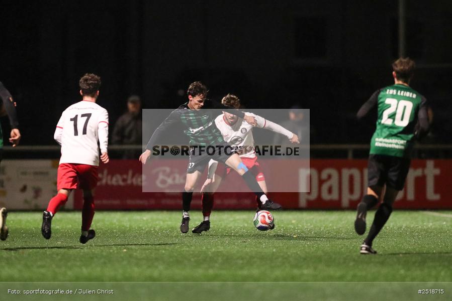 sport, action, TuS Frammersbach, TuS 1893 Aschaffenburg-Leider, Landesliga Nordwest, Fussball, Fuhrmann-Arena, Frammersbavch, BFV, 24.10.2025, 17. Spieltag - Bild-ID: 2518715