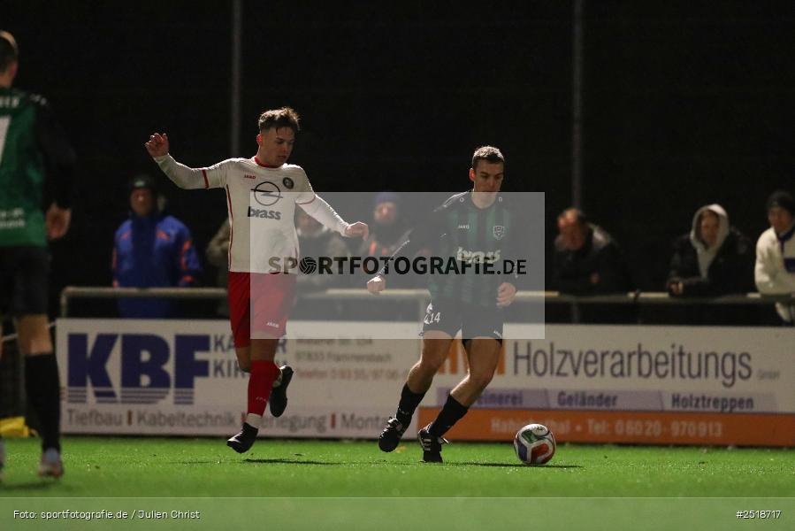 sport, action, TuS Frammersbach, TuS 1893 Aschaffenburg-Leider, Landesliga Nordwest, Fussball, Fuhrmann-Arena, Frammersbavch, BFV, 24.10.2025, 17. Spieltag - Bild-ID: 2518717