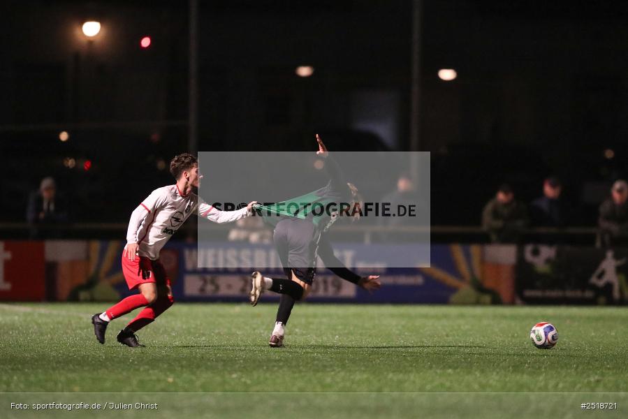 sport, action, TuS Frammersbach, TuS 1893 Aschaffenburg-Leider, Landesliga Nordwest, Fussball, Fuhrmann-Arena, Frammersbavch, BFV, 24.10.2025, 17. Spieltag - Bild-ID: 2518721