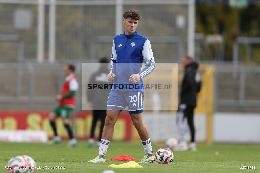 Stadion am Schönbusch, Aschaffenburg, 25.10.2025, sport, action, Fussball, BFV, 15. Spieltag, VFB, SVA, VfB Eichstätt, SV Viktoria Aschaffenburg - Bild-ID: 2518733