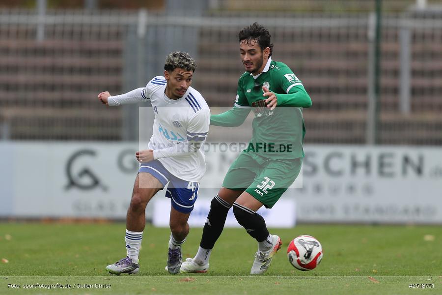 Stadion am Schönbusch, Aschaffenburg, 25.10.2025, sport, action, Fussball, BFV, 15. Spieltag, VFB, SVA, VfB Eichstätt, SV Viktoria Aschaffenburg - Bild-ID: 2518751