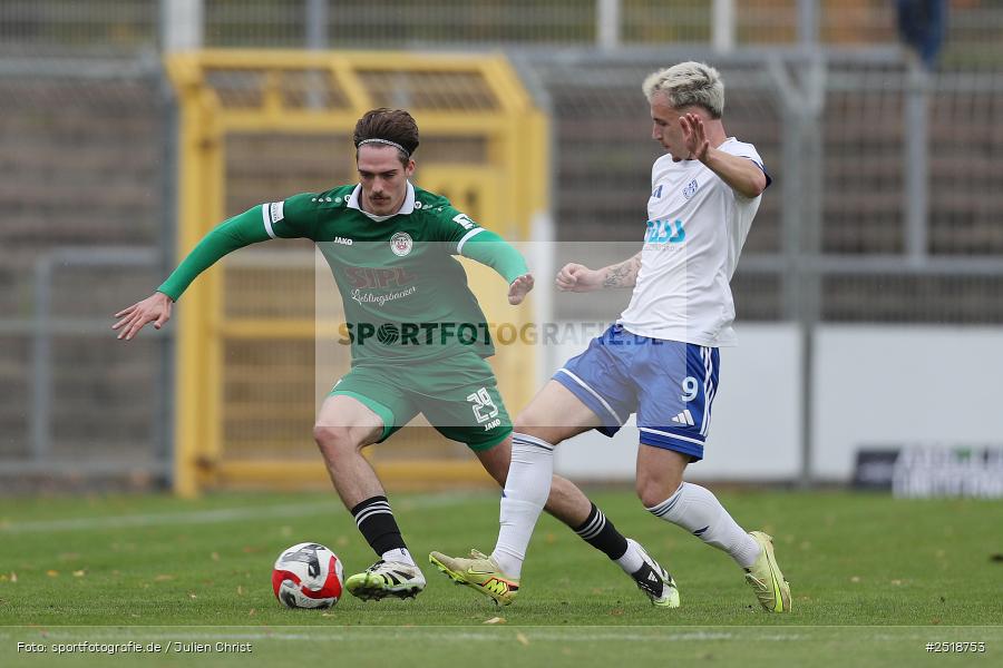 Stadion am Schönbusch, Aschaffenburg, 25.10.2025, sport, action, Fussball, BFV, 15. Spieltag, VFB, SVA, VfB Eichstätt, SV Viktoria Aschaffenburg - Bild-ID: 2518753