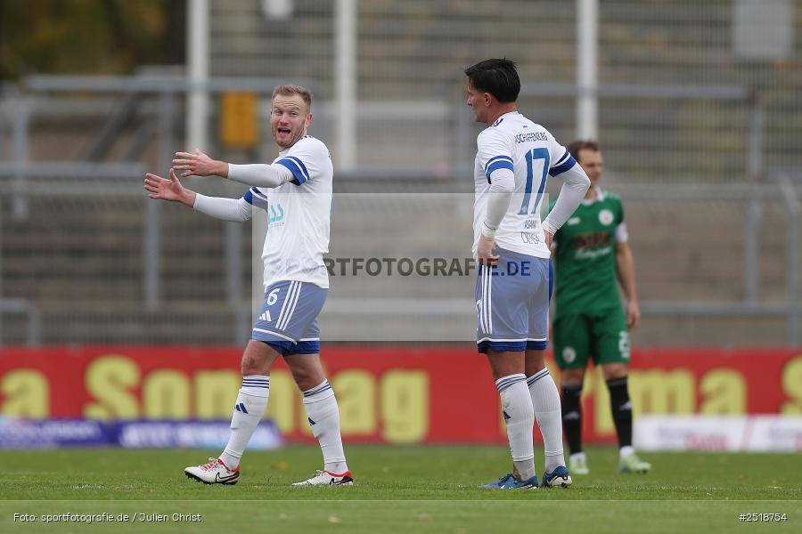 Stadion am Schönbusch, Aschaffenburg, 25.10.2025, sport, action, Fussball, BFV, 15. Spieltag, VFB, SVA, VfB Eichstätt, SV Viktoria Aschaffenburg - Bild-ID: 2518754