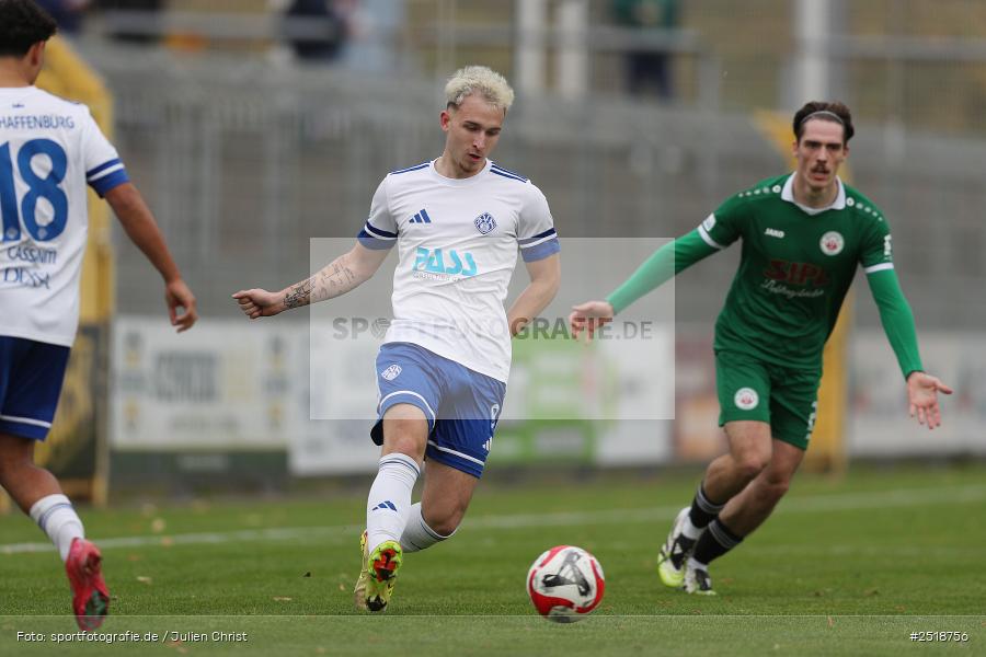 Stadion am Schönbusch, Aschaffenburg, 25.10.2025, sport, action, Fussball, BFV, 15. Spieltag, VFB, SVA, VfB Eichstätt, SV Viktoria Aschaffenburg - Bild-ID: 2518756