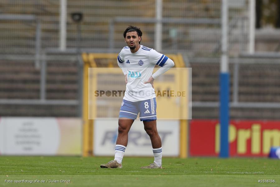 Stadion am Schönbusch, Aschaffenburg, 25.10.2025, sport, action, Fussball, BFV, 15. Spieltag, VFB, SVA, VfB Eichstätt, SV Viktoria Aschaffenburg - Bild-ID: 2518758