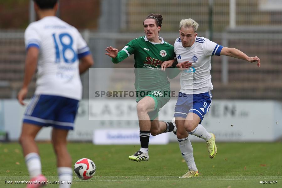 Stadion am Schönbusch, Aschaffenburg, 25.10.2025, sport, action, Fussball, BFV, 15. Spieltag, VFB, SVA, VfB Eichstätt, SV Viktoria Aschaffenburg - Bild-ID: 2518759
