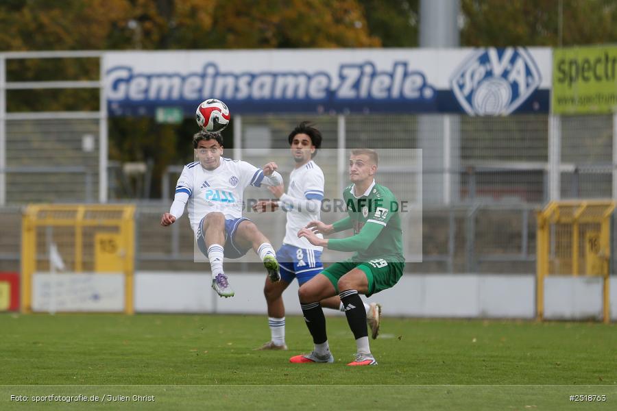 Stadion am Schönbusch, Aschaffenburg, 25.10.2025, sport, action, Fussball, BFV, 15. Spieltag, VFB, SVA, VfB Eichstätt, SV Viktoria Aschaffenburg - Bild-ID: 2518763