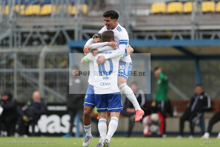 Stadion am Schönbusch, Aschaffenburg, 25.10.2025, sport, action, Fussball, BFV, 15. Spieltag, VFB, SVA, VfB Eichstätt, SV Viktoria Aschaffenburg - Bild-ID: 2518771