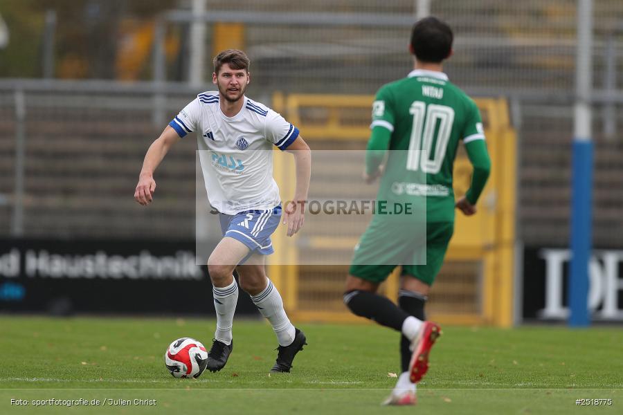Stadion am Schönbusch, Aschaffenburg, 25.10.2025, sport, action, Fussball, BFV, 15. Spieltag, VFB, SVA, VfB Eichstätt, SV Viktoria Aschaffenburg - Bild-ID: 2518775