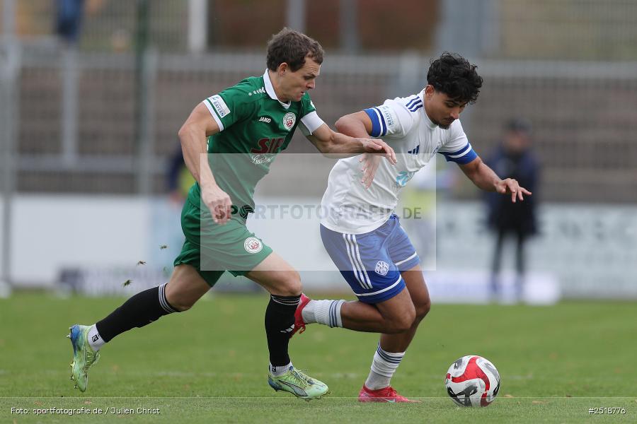 Stadion am Schönbusch, Aschaffenburg, 25.10.2025, sport, action, Fussball, BFV, 15. Spieltag, VFB, SVA, VfB Eichstätt, SV Viktoria Aschaffenburg - Bild-ID: 2518776