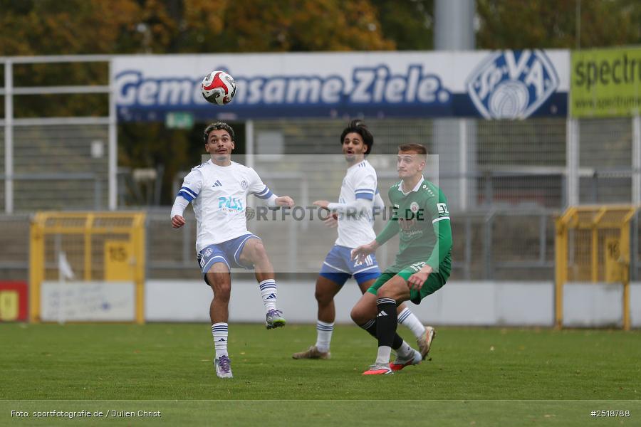 Stadion am Schönbusch, Aschaffenburg, 25.10.2025, sport, action, Fussball, BFV, 15. Spieltag, VFB, SVA, VfB Eichstätt, SV Viktoria Aschaffenburg - Bild-ID: 2518788