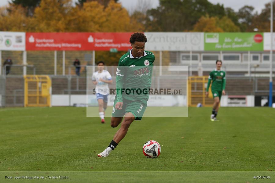 Stadion am Schönbusch, Aschaffenburg, 25.10.2025, sport, action, Fussball, BFV, 15. Spieltag, VFB, SVA, VfB Eichstätt, SV Viktoria Aschaffenburg - Bild-ID: 2518789