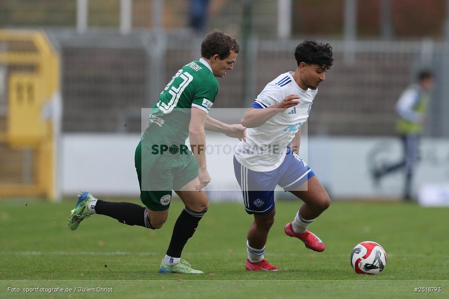 Stadion am Schönbusch, Aschaffenburg, 25.10.2025, sport, action, Fussball, BFV, 15. Spieltag, VFB, SVA, VfB Eichstätt, SV Viktoria Aschaffenburg - Bild-ID: 2518793