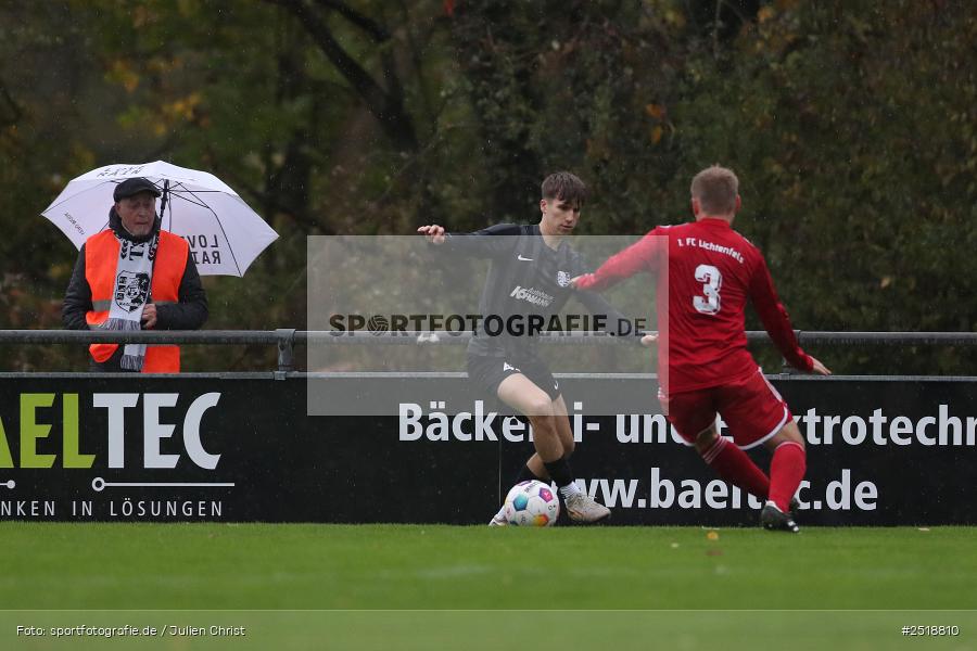 Fundamentum Sportpark, Karlburg, 25.10.2025, sport, action, Fussball, BFV, 17. Spieltag, Landesliga Nordwest, LIF, KAR, 1. FC Lichtenfels, TSV Karlburg - Bild-ID: 2518810