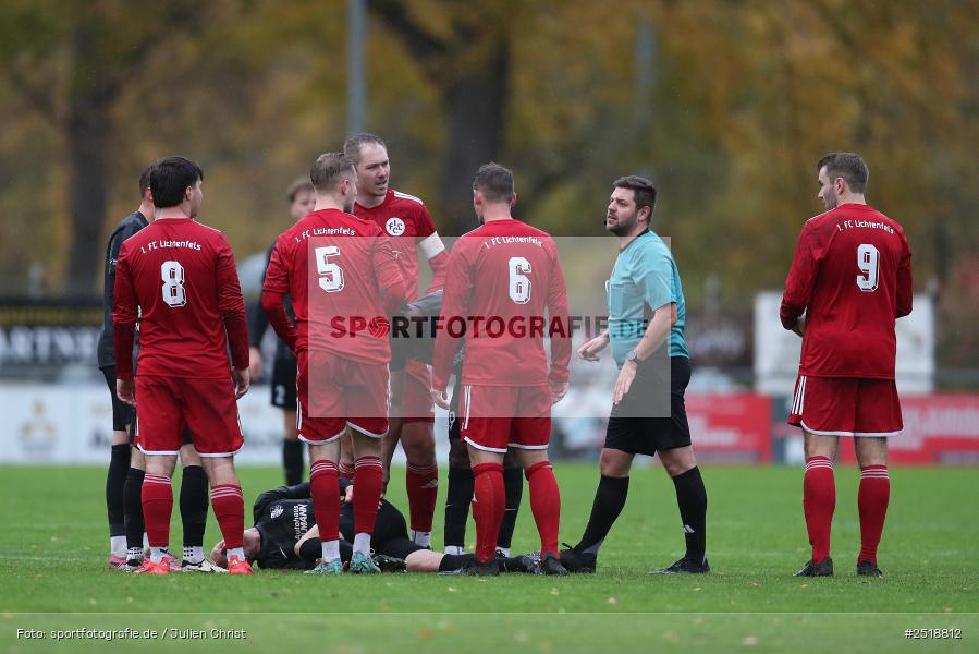 Fundamentum Sportpark, Karlburg, 25.10.2025, sport, action, Fussball, BFV, 17. Spieltag, Landesliga Nordwest, LIF, KAR, 1. FC Lichtenfels, TSV Karlburg - Bild-ID: 2518812