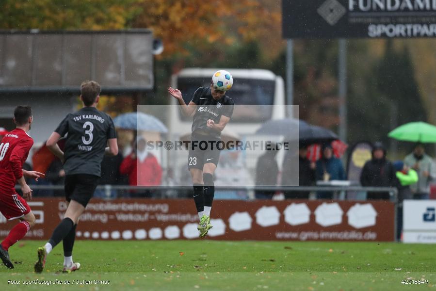 sport, action, TSV Karlburg, Landesliga Nordwest, LIF, Karlburg, KAR, Fussball, Fundamentum Sportpark, BFV, 25.10.2025, 17. Spieltag, 1. FC Lichtenfels - Bild-ID: 2518849
