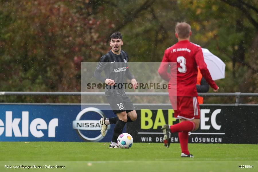 sport, action, TSV Karlburg, Landesliga Nordwest, LIF, Karlburg, KAR, Fussball, Fundamentum Sportpark, BFV, 25.10.2025, 17. Spieltag, 1. FC Lichtenfels - Bild-ID: 2518861