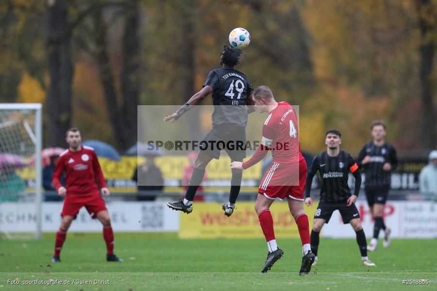 sport, action, TSV Karlburg, Landesliga Nordwest, LIF, Karlburg, KAR, Fussball, Fundamentum Sportpark, BFV, 25.10.2025, 17. Spieltag, 1. FC Lichtenfels - Bild-ID: 2518865