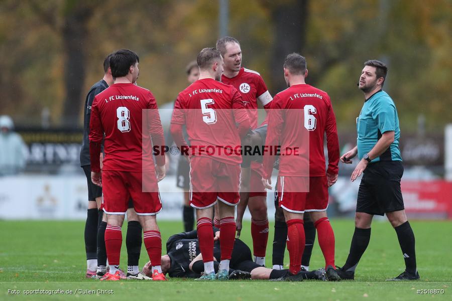 sport, action, TSV Karlburg, Landesliga Nordwest, LIF, Karlburg, KAR, Fussball, Fundamentum Sportpark, BFV, 25.10.2025, 17. Spieltag, 1. FC Lichtenfels - Bild-ID: 2518870