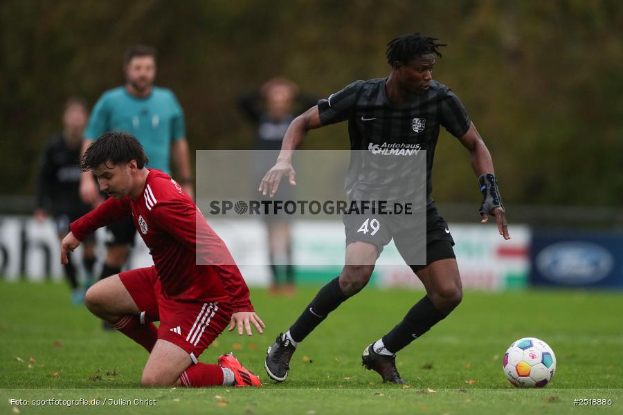 sport, action, TSV Karlburg, Landesliga Nordwest, LIF, Karlburg, KAR, Fussball, Fundamentum Sportpark, BFV, 25.10.2025, 17. Spieltag, 1. FC Lichtenfels - Bild-ID: 2518886
