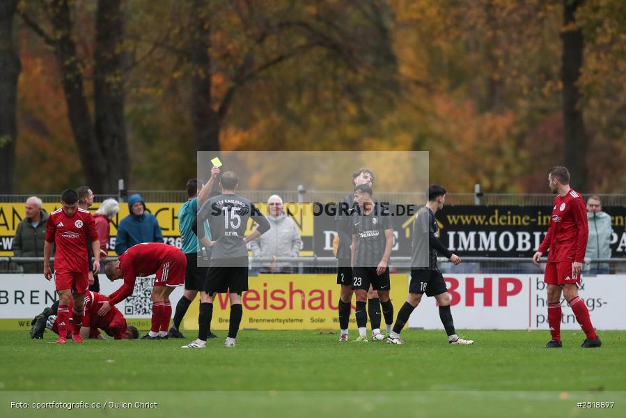 sport, action, TSV Karlburg, Landesliga Nordwest, LIF, Karlburg, KAR, Fussball, Fundamentum Sportpark, BFV, 25.10.2025, 17. Spieltag, 1. FC Lichtenfels - Bild-ID: 2518897