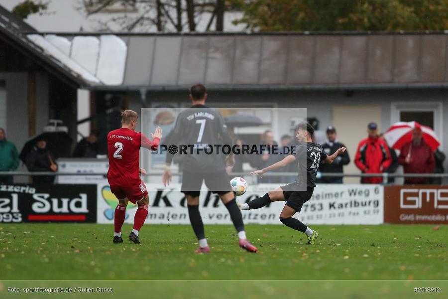 sport, action, TSV Karlburg, Landesliga Nordwest, LIF, Karlburg, KAR, Fussball, Fundamentum Sportpark, BFV, 25.10.2025, 17. Spieltag, 1. FC Lichtenfels - Bild-ID: 2518912