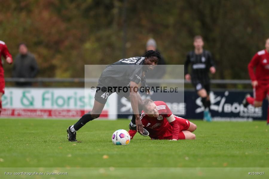 sport, action, TSV Karlburg, Landesliga Nordwest, LIF, Karlburg, KAR, Fussball, Fundamentum Sportpark, BFV, 25.10.2025, 17. Spieltag, 1. FC Lichtenfels - Bild-ID: 2518927