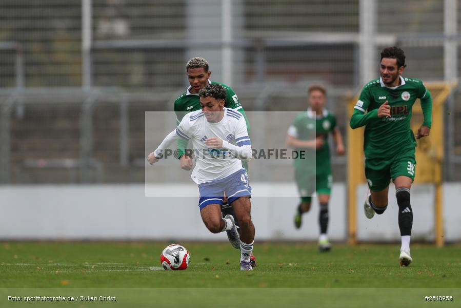 sport, action, VfB Eichstätt, VFB, Stadion am Schönbusch, SVA, SV Viktoria Aschaffenburg, Fussball, BFV, Aschaffenburg, 25.10.2025, 15. Spieltag - Bild-ID: 2518955