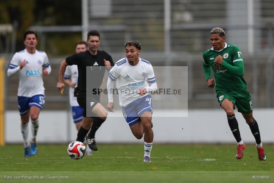 sport, action, VfB Eichstätt, VFB, Stadion am Schönbusch, SVA, SV Viktoria Aschaffenburg, Fussball, BFV, Aschaffenburg, 25.10.2025, 15. Spieltag - Bild-ID: 2518956