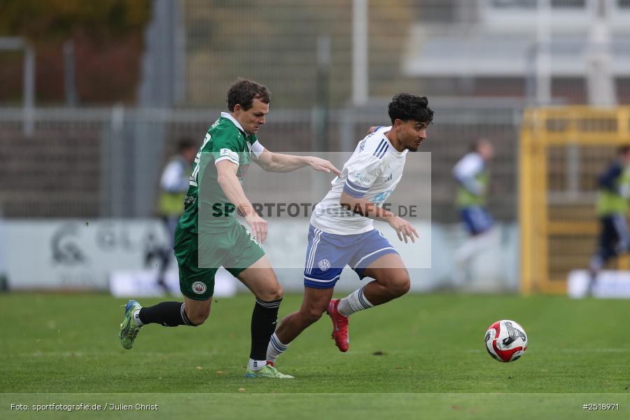 sport, action, VfB Eichstätt, VFB, Stadion am Schönbusch, SVA, SV Viktoria Aschaffenburg, Fussball, BFV, Aschaffenburg, 25.10.2025, 15. Spieltag - Bild-ID: 2518971