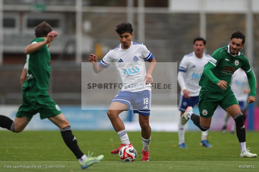 sport, action, VfB Eichstätt, VFB, Stadion am Schönbusch, SVA, SV Viktoria Aschaffenburg, Fussball, BFV, Aschaffenburg, 25.10.2025, 15. Spieltag - Bild-ID: 2518972