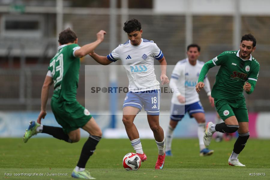 sport, action, VfB Eichstätt, VFB, Stadion am Schönbusch, SVA, SV Viktoria Aschaffenburg, Fussball, BFV, Aschaffenburg, 25.10.2025, 15. Spieltag - Bild-ID: 2518973