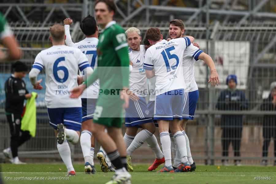 sport, action, VfB Eichstätt, VFB, Stadion am Schönbusch, SVA, SV Viktoria Aschaffenburg, Fussball, BFV, Aschaffenburg, 25.10.2025, 15. Spieltag - Bild-ID: 2518983