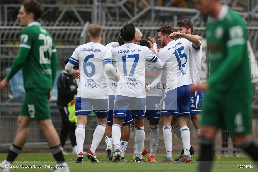 sport, action, VfB Eichstätt, VFB, Stadion am Schönbusch, SVA, SV Viktoria Aschaffenburg, Fussball, BFV, Aschaffenburg, 25.10.2025, 15. Spieltag - Bild-ID: 2518986