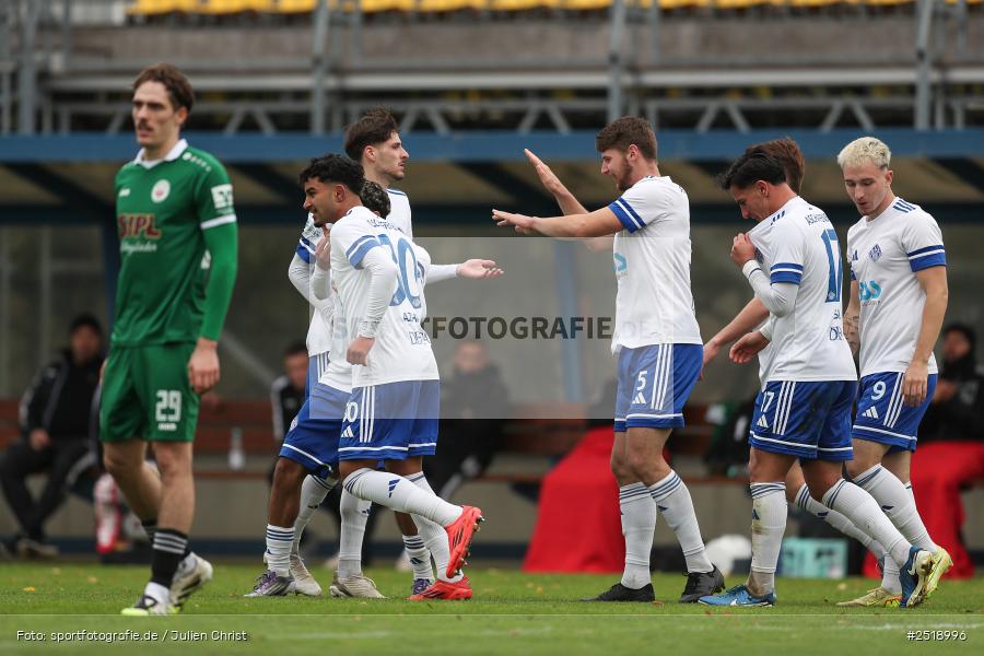 sport, action, VfB Eichstätt, VFB, Stadion am Schönbusch, SVA, SV Viktoria Aschaffenburg, Fussball, BFV, Aschaffenburg, 25.10.2025, 15. Spieltag - Bild-ID: 2518996