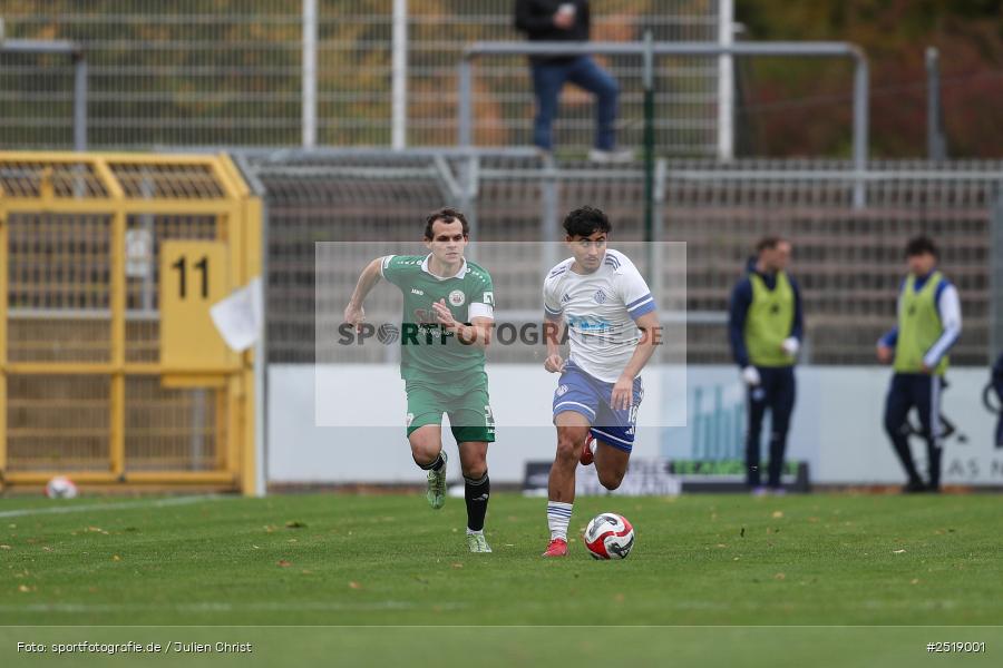 sport, action, VfB Eichstätt, VFB, Stadion am Schönbusch, SVA, SV Viktoria Aschaffenburg, Fussball, BFV, Aschaffenburg, 25.10.2025, 15. Spieltag - Bild-ID: 2519001