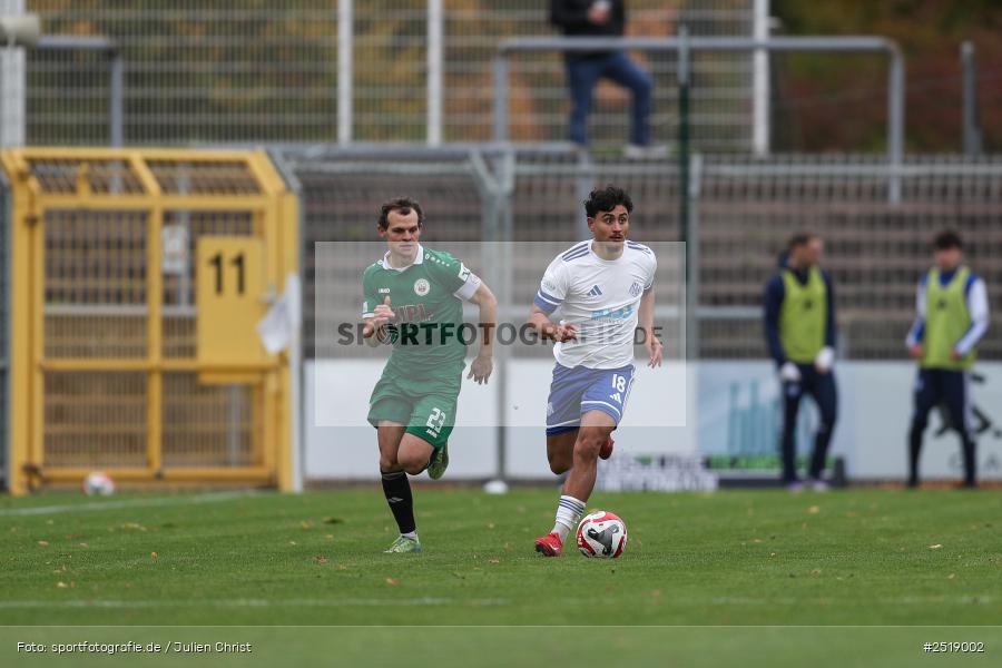 sport, action, VfB Eichstätt, VFB, Stadion am Schönbusch, SVA, SV Viktoria Aschaffenburg, Fussball, BFV, Aschaffenburg, 25.10.2025, 15. Spieltag - Bild-ID: 2519002