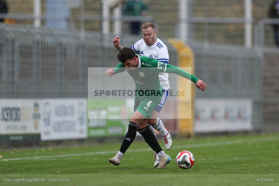 sport, action, VfB Eichstätt, VFB, Stadion am Schönbusch, SVA, SV Viktoria Aschaffenburg, Fussball, BFV, Aschaffenburg, 25.10.2025, 15. Spieltag - Bild-ID: 2519003