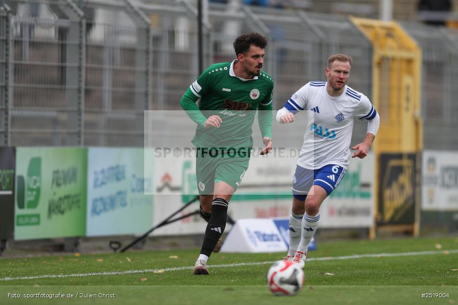 sport, action, VfB Eichstätt, VFB, Stadion am Schönbusch, SVA, SV Viktoria Aschaffenburg, Fussball, BFV, Aschaffenburg, 25.10.2025, 15. Spieltag - Bild-ID: 2519004