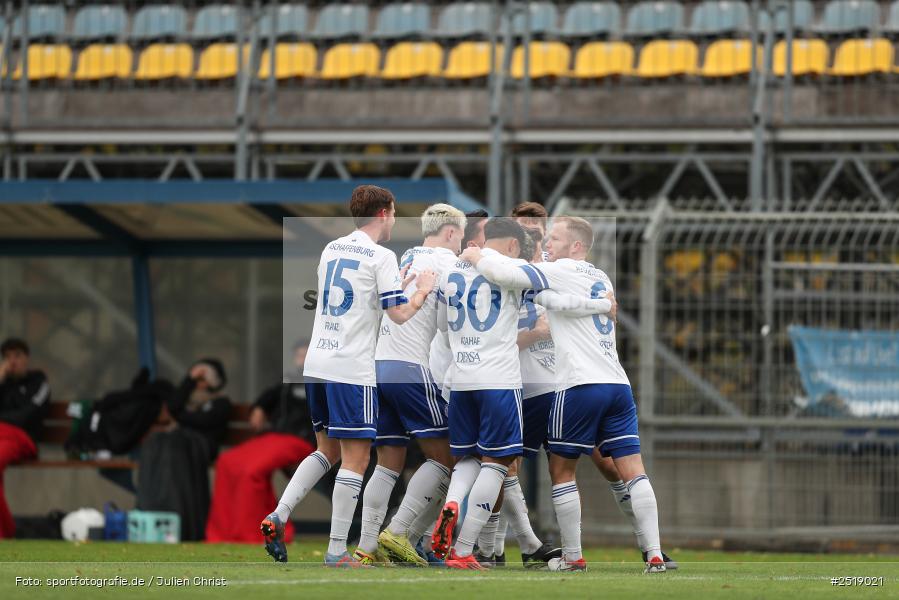 sport, action, VfB Eichstätt, VFB, Stadion am Schönbusch, SVA, SV Viktoria Aschaffenburg, Fussball, BFV, Aschaffenburg, 25.10.2025, 15. Spieltag - Bild-ID: 2519021