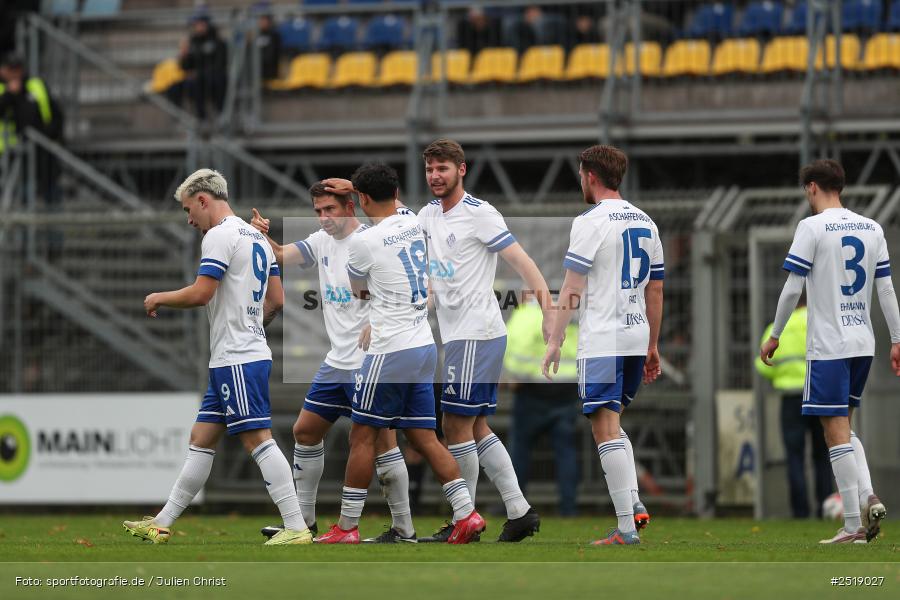 sport, action, VfB Eichstätt, VFB, Stadion am Schönbusch, SVA, SV Viktoria Aschaffenburg, Fussball, BFV, Aschaffenburg, 25.10.2025, 15. Spieltag - Bild-ID: 2519027