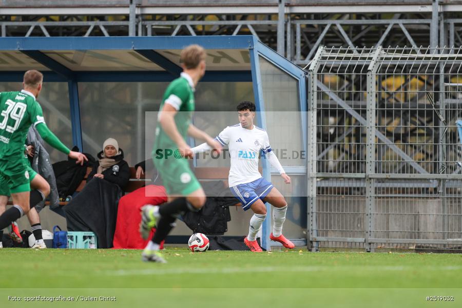 sport, action, VfB Eichstätt, VFB, Stadion am Schönbusch, SVA, SV Viktoria Aschaffenburg, Fussball, BFV, Aschaffenburg, 25.10.2025, 15. Spieltag - Bild-ID: 2519032