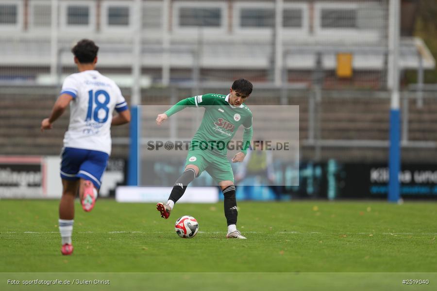 sport, action, VfB Eichstätt, VFB, Stadion am Schönbusch, SVA, SV Viktoria Aschaffenburg, Fussball, BFV, Aschaffenburg, 25.10.2025, 15. Spieltag - Bild-ID: 2519040
